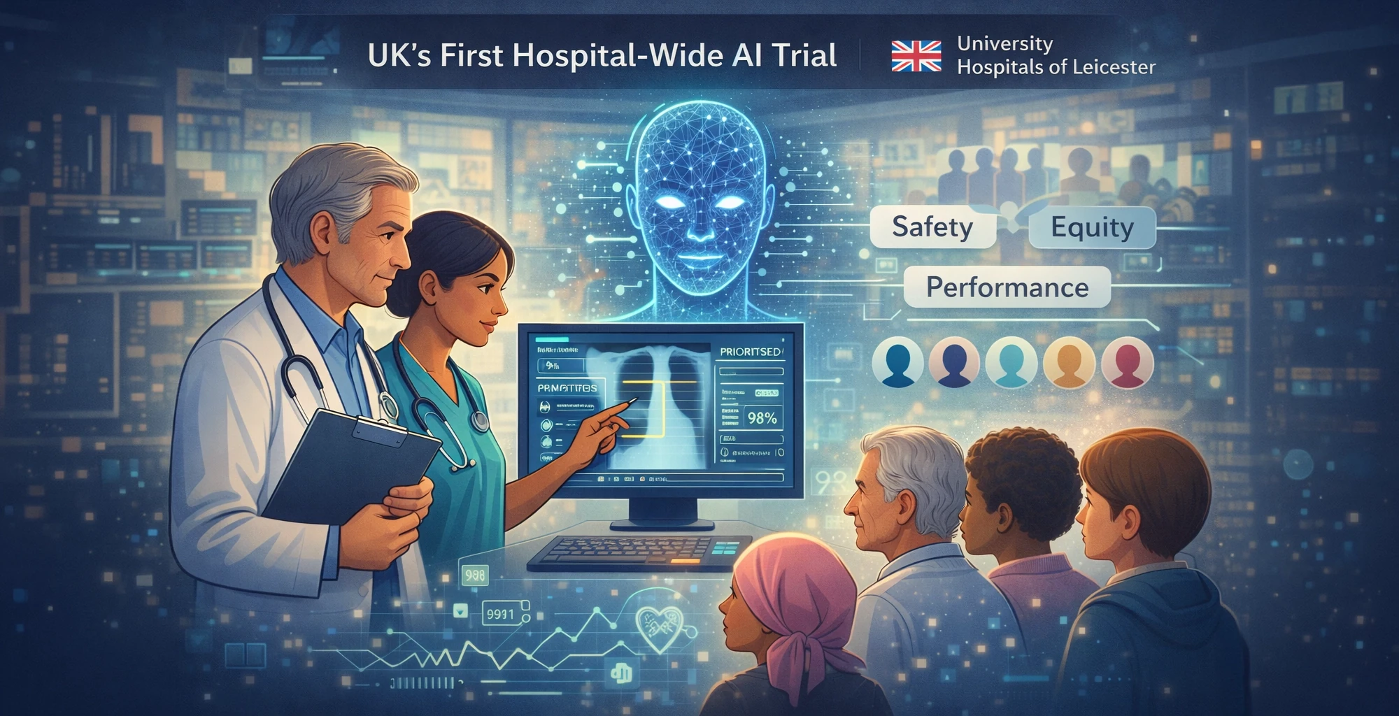 Can AI Really Work for Every Patient? Inside the UK's First Hospital-Wide Trial