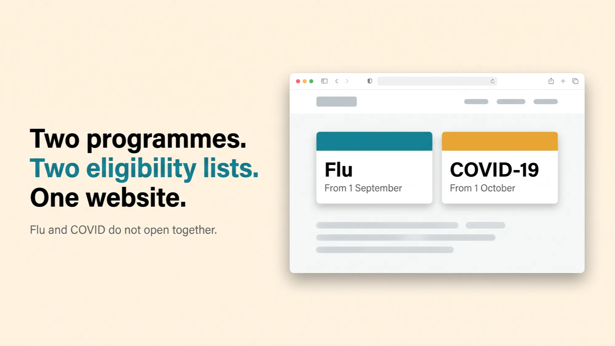 Flu Season Starts 1 September. Can Your Website Still Be Changed?