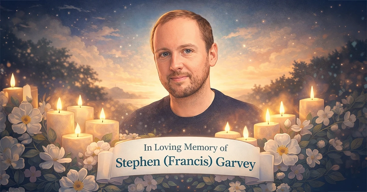 In Loving Memory of Stephen (Francis) Garvey