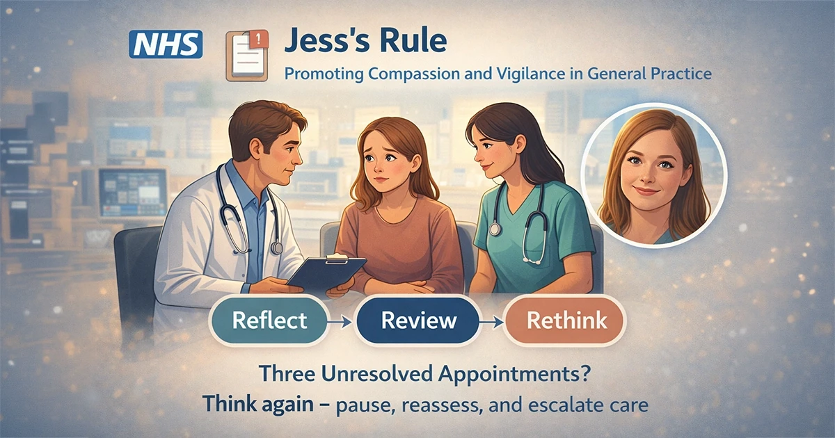 Jess's Rule: A Call for Compassion and Vigilance in General Practice