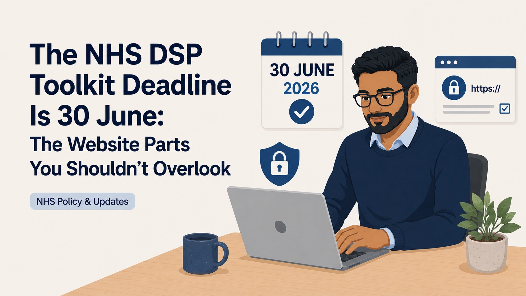 The NHS DSP Toolkit Deadline Is 30 June: The Website Parts You Shouldn't Overlook