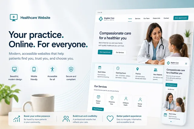 Tree View Designs NHS GP practice healthcare website